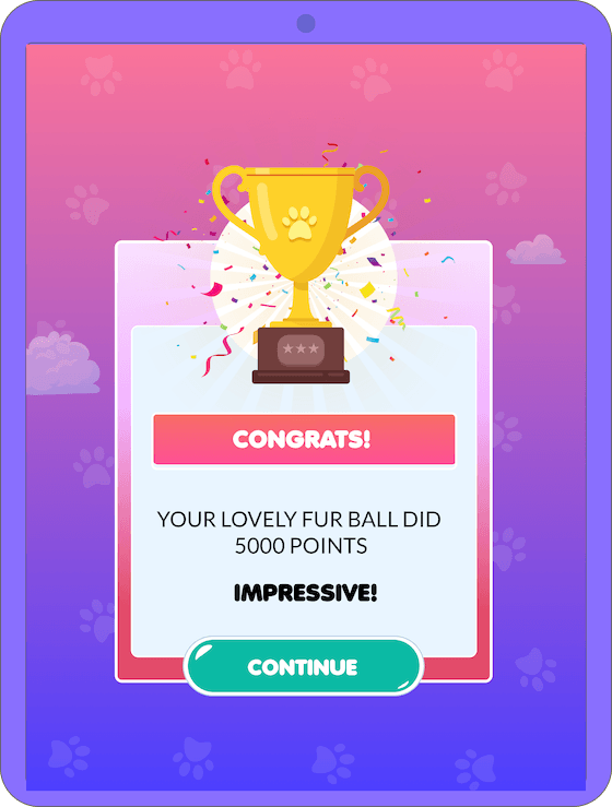 game for cats congrats